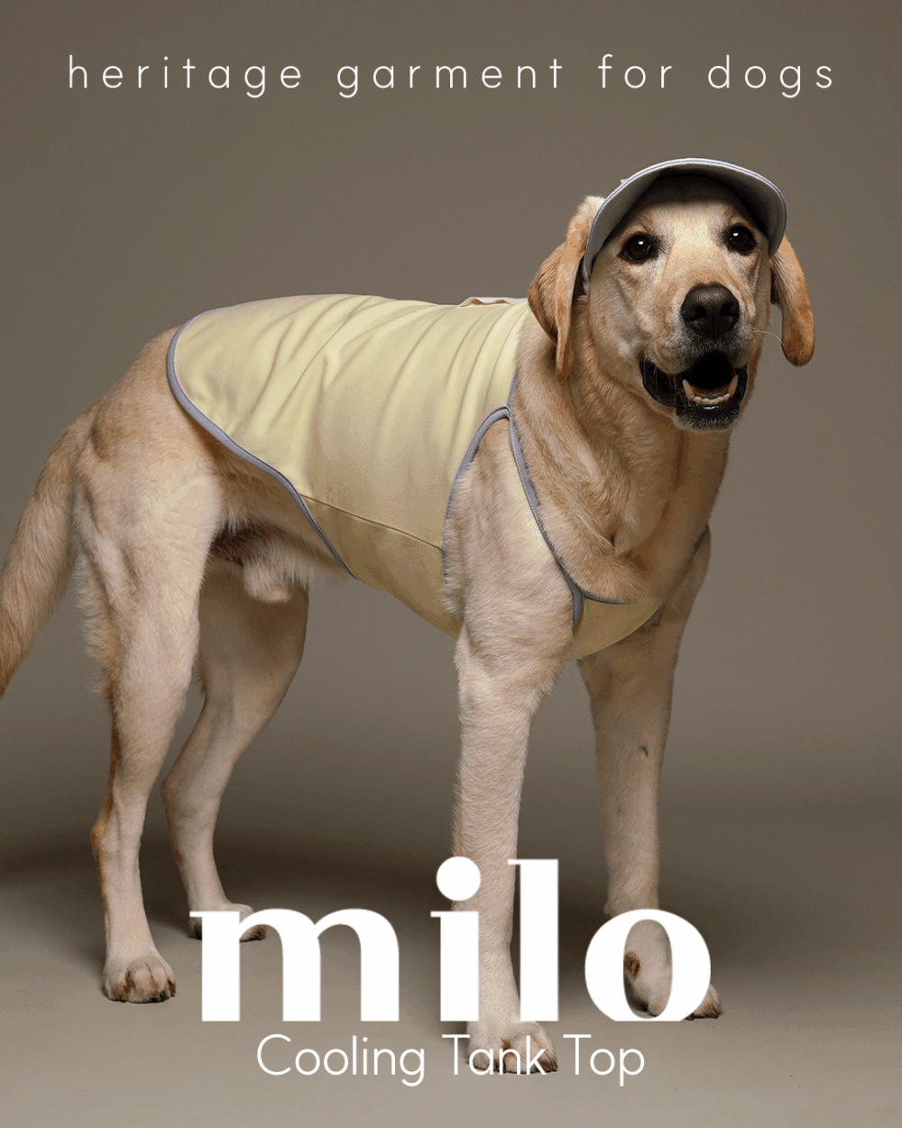 Milo 無袖涼感衣(黃)