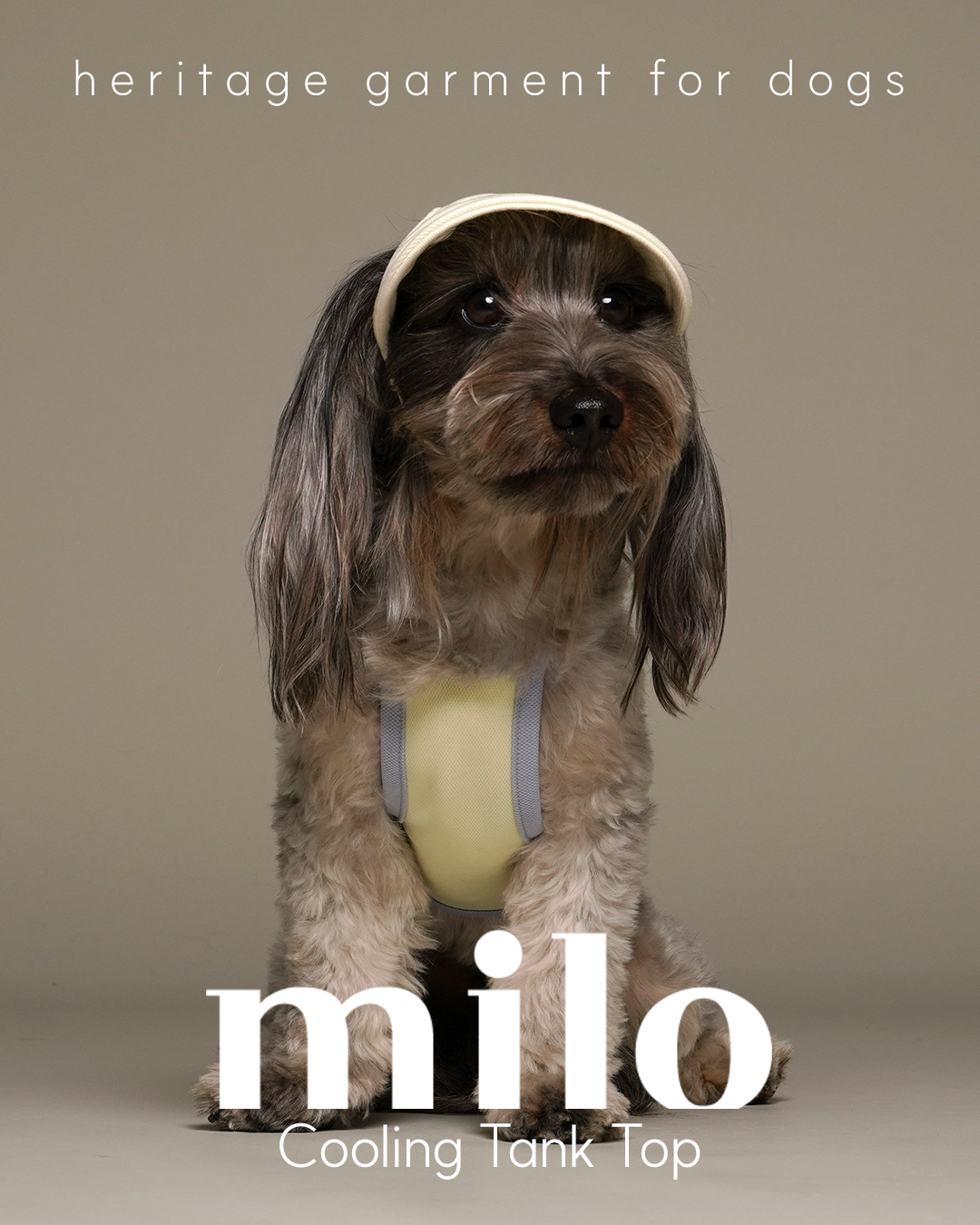 Milo 無袖涼感衣(黃)