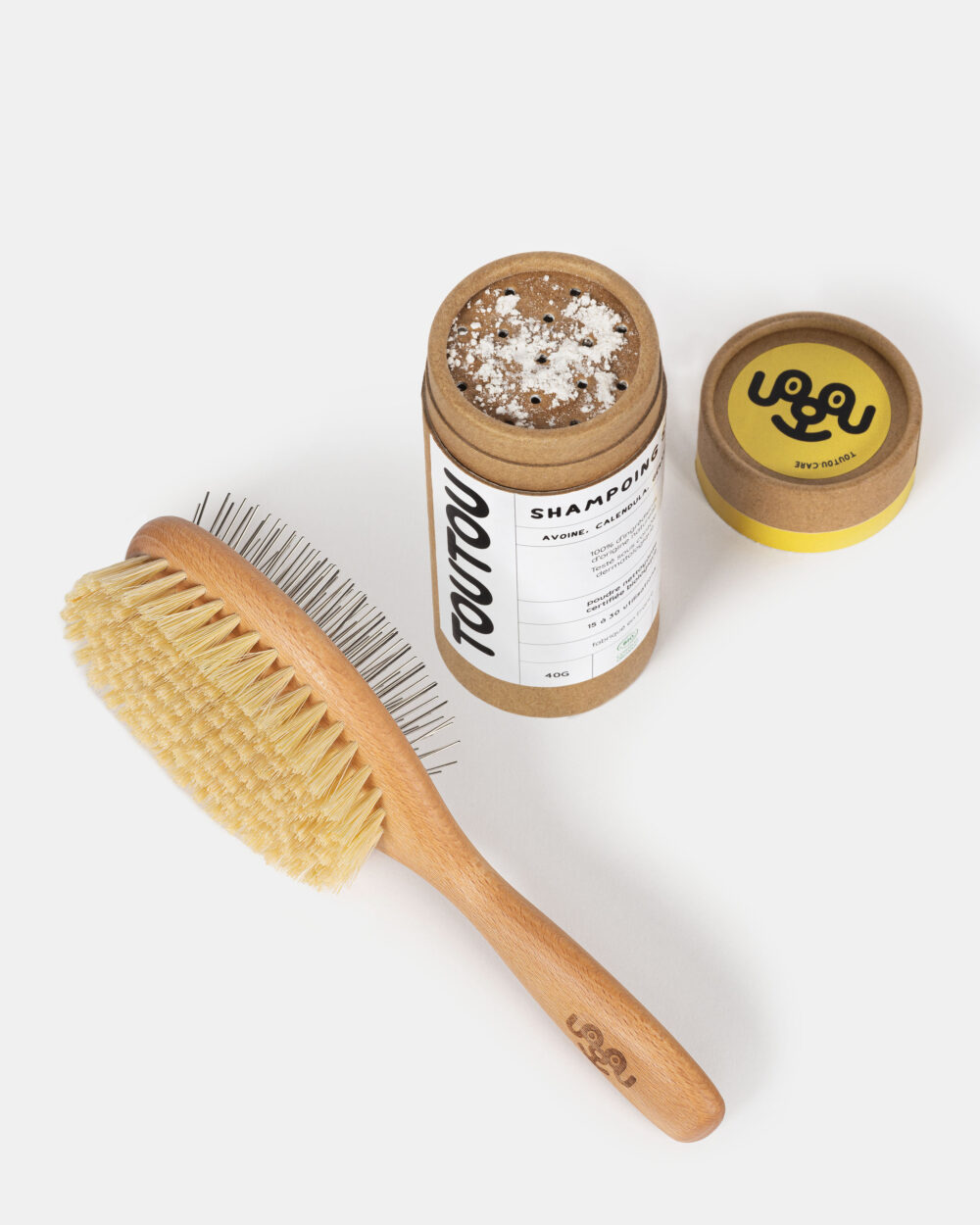 TouTou petcare 長毛／中長毛犬專用雙面梳
