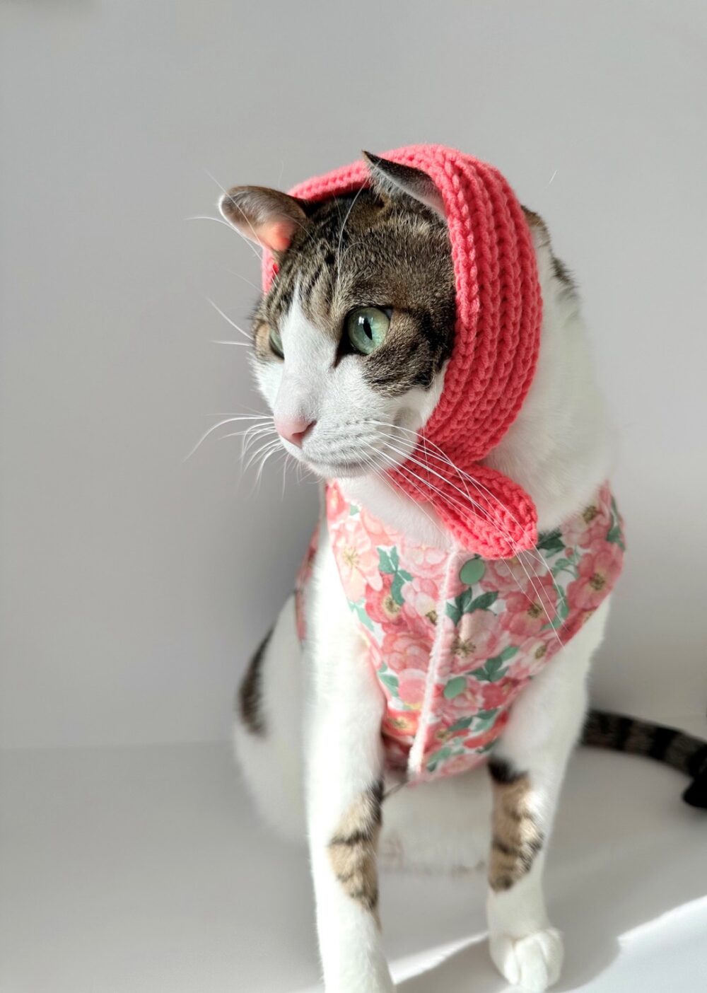 GYJJ 阿珠媽粉紅花短版背心