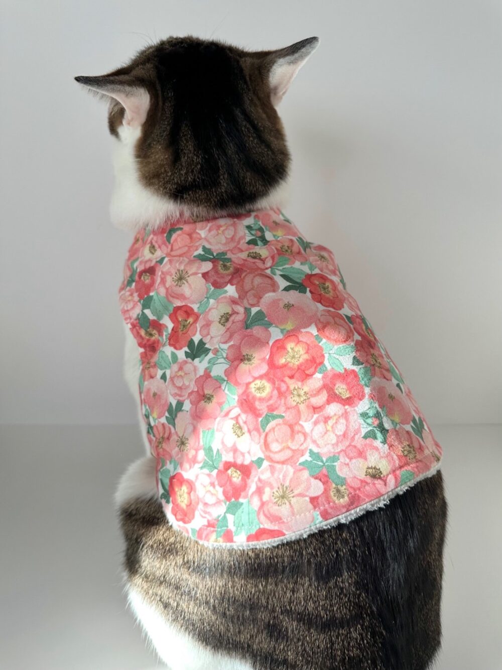 GYJJ 阿珠媽粉紅花短版背心