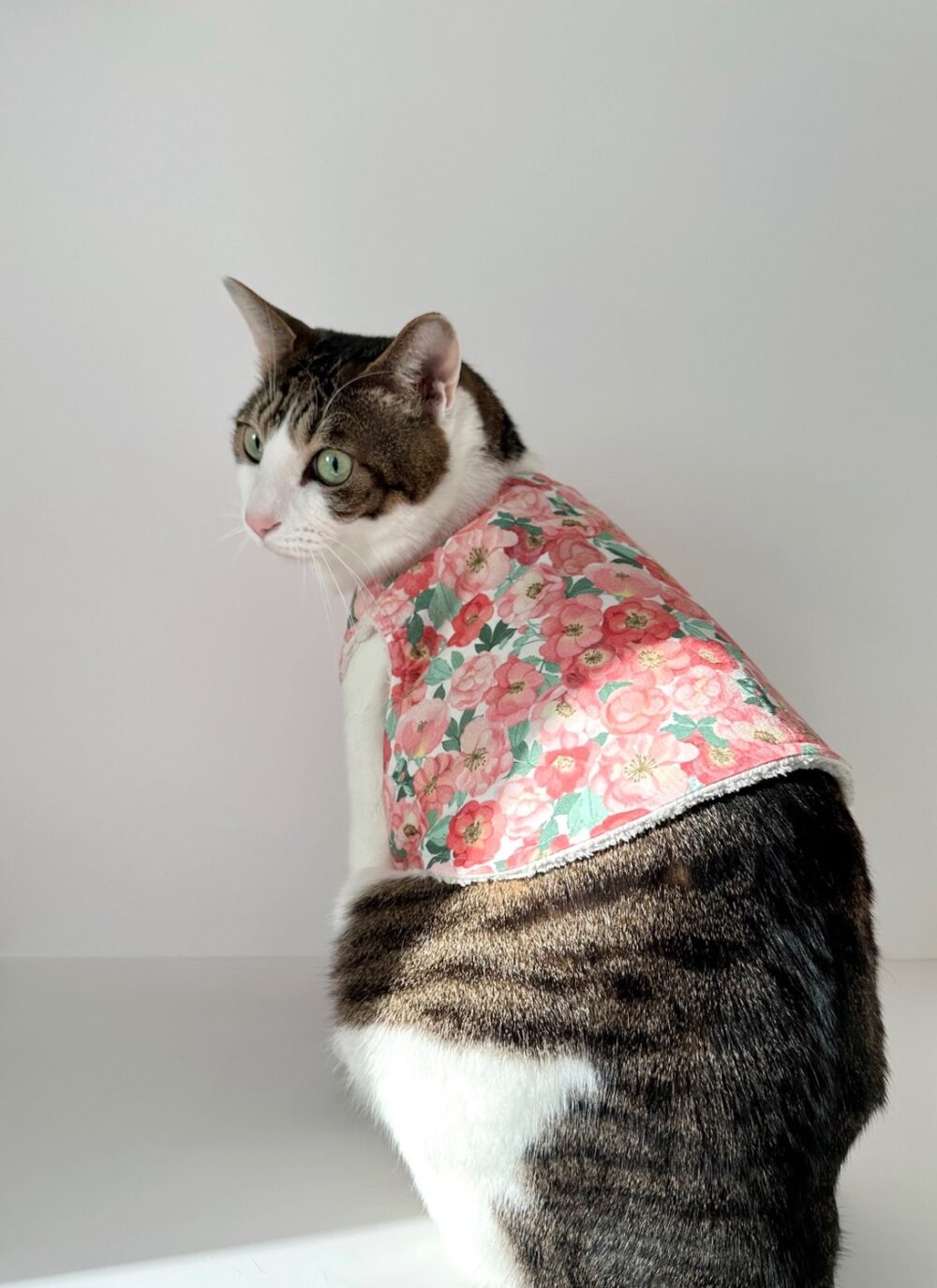 GYJJ 阿珠媽粉紅花短版背心