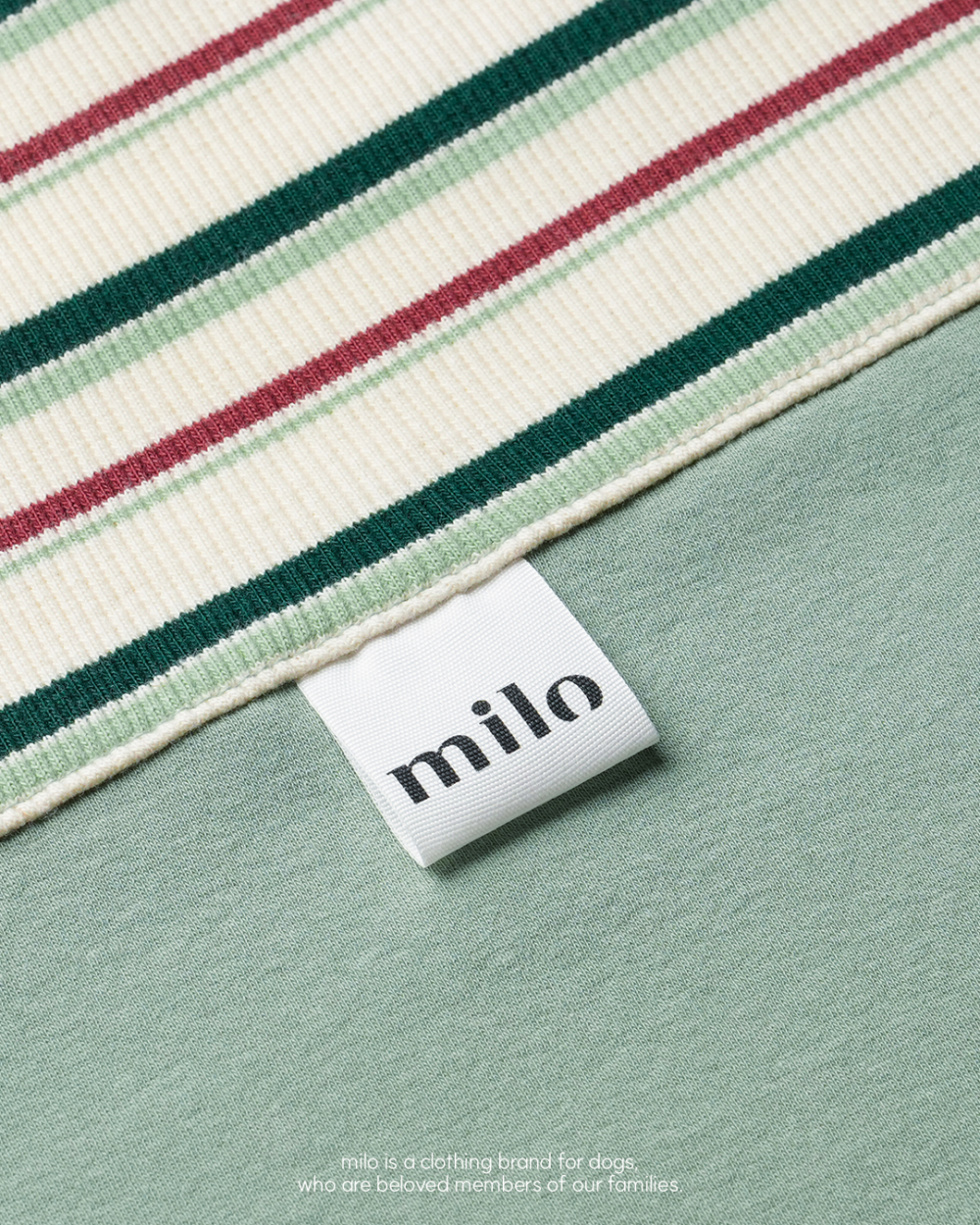 Milo 條紋棉質T-Shirt