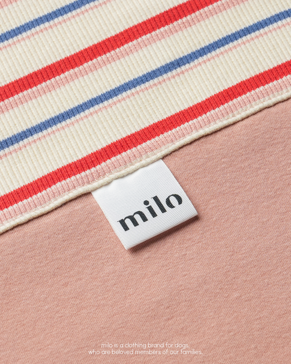 Milo 條紋棉質T-Shirt