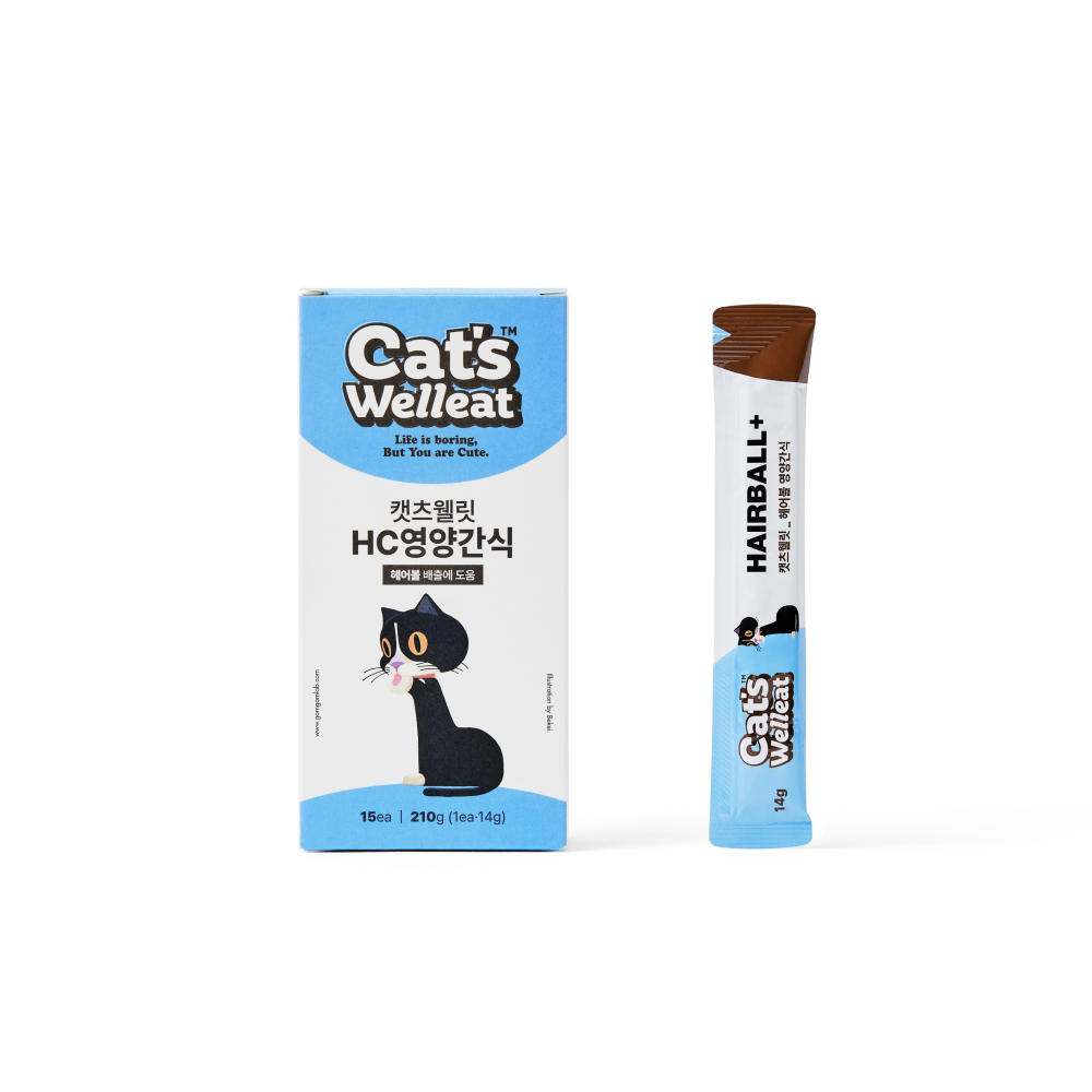 Cat‘s Welleat HC肉泥條 化毛保健