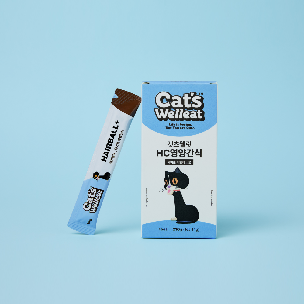 Cat‘s Welleat HC肉泥條 化毛保健